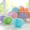 Glitzhome® 6 Colors Easter Plastic Fillable Eggs. 60ct.
